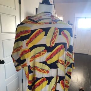 Classic retired Irma by LuLaRoe hotdogs